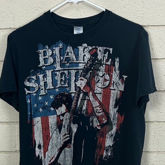 Blake Shelton Black Band Tee size M - Picture 7 of 8